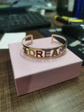 Stainless Steel Big C Shape Open Bracelet for Women