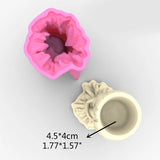 Girl Concrete Silicone Pot Mold Succulent Flowerpot Clay Cement Plaster Molds