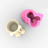 Girl Concrete Silicone Pot Mold Succulent Flowerpot DIY Home Garden