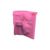 Girl Flower Pot Silicone Resin Mold Epoxy Resin Casting Succulent Pot Mould