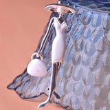 Girl Enamel Hijab Accessories Brooches Bag Ladies Brooch Pins Scarf Accessories