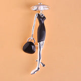 Girl Enamel Hijab Accessories Brooches Bag Ladies Brooch Pins Scarf Accessories