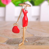 Girl Enamel Hijab Accessories Brooches Bag Ladies Brooch Pins Scarf Accessories
