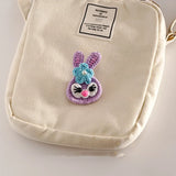Girl Knitting Rabbit Brooches For Girl Clothes Bag Pendant