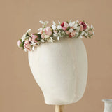 Girl Lady Flower Wreath Garland Crown for Wedding Party