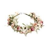 Girl Lady Flower Wreath Garland Crown for Wedding Party