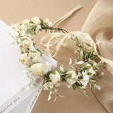 Girl Lady Flower Wreath Garland Crown for Wedding Party