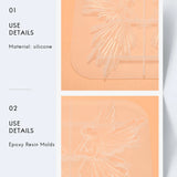 Girl With Flute Epoxy Resin Molds DIY Angel Plaster Aromatherapy Silicone Mould