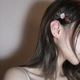 Retro Disc Hair Clip Female Clip Headdress