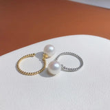 925 Silver Adjustable Ring Settings for Jewelry Making, 5pcs/lot