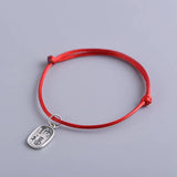 Red Rope Bracelet for DIY Accessory Rope Necklace 10pcs