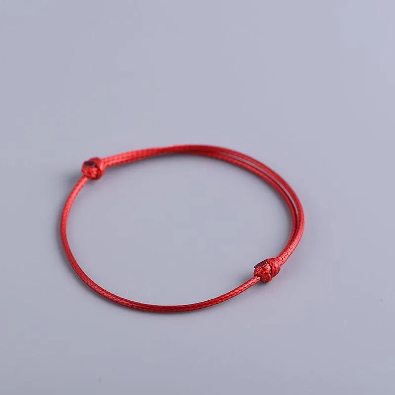 Red Rope Bracelet for DIY Accessory Rope Necklace 10pcs