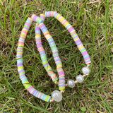 Bohemia Colorful Soft Pottery Pearl Bracelet