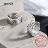 Fine Geometric Hoop Earrings for Women Lady Wedding Party