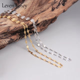 925 Silver Sequin Chain Necklace Pig Nose Choker Jewelry