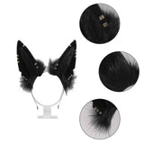 Wolf Ears Plush Hair Hoop Party Headdress Anime Cosplay Accessories