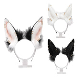 Wolf Ears Plush Hair Hoop Party Headdress Anime Cosplay Accessories