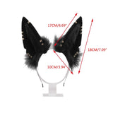 Wolf Ears Plush Hair Hoop Party Headdress Anime Cosplay Accessories