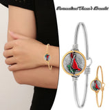 Girls Bangle Stackable Minimalist Gift For Family
