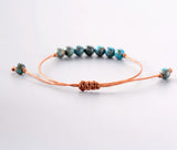 Girls Bracelet Natural Stone Friendship Beaded Bohemia Cord Bracelet