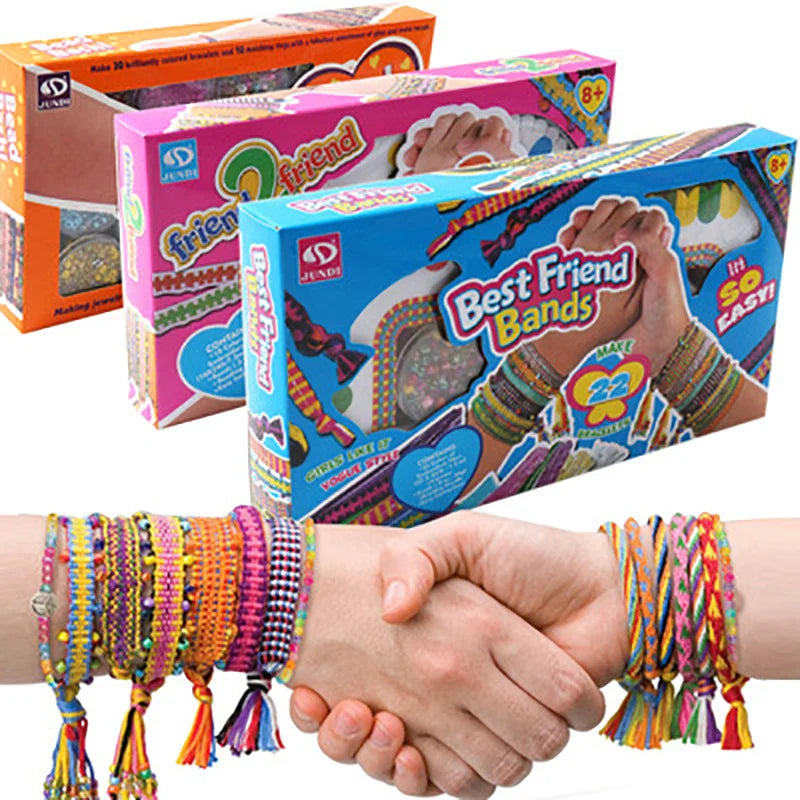 Girls Bracelet Making Kit Toys Jewellery Making Kit Arts DIY Bracelet Craft Kit
