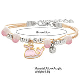 Girls Bracelet for Women Friendship Bracelets Butterfly Star Pendant