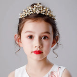 Girls' Crown Headdress Children's Princess Crown Girl Birthday Hair Accessories