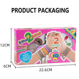 Girls DIY Bracelet Making Kit Friendship Bracelet Arts Craft Toys