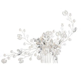 Pearl Tiaras Wedding Hair Accessories Rhinestone Crown Hairband