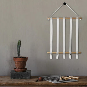 Rustic Hair Bow Holder Display Rack Wall Hanging Baby Room Decor