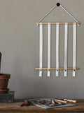 Rustic Hair Bow Holder Display Rack Wall Hanging Baby Room Decor