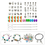 Kids DIY Bracelet Making Kit with Bead Set