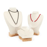 Girls Necklaces Bust Chain Choker Holder Stand for Countertop Retail