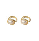 Girls Film Square Beads Ear Buckles Jewelry Ear Accessories for Women