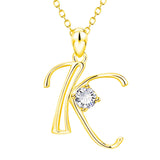 Girls Letter Pendant Necklaces Name Chain Christmas Gift Women Jewelry