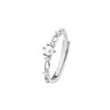 925 Silver French Shell Pearls Ring for Women Wedding Party