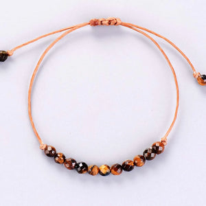 Boho Stone Adjustable Cord Bracelets Bead Sister String Bracelet