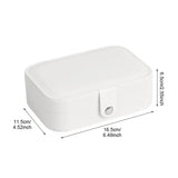 Travel Essential Jewelry Makeup Storage Box Organizer