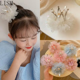 Princess Hairpin Set for Girls, Mesh Baby Hairpin, Crown Hair Accessories