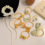 Bowknot Hair Accessory Leather Band Jewelry Headband