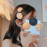 Girly Cookie Cookie Simulation Food Hairpin Female Ins Tide Headwear