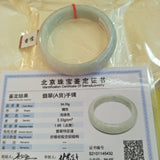 Natural Jadeite Bracelet 54-60mm Women's Ring Jewelry