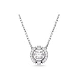 Crystal Pendant Necklace Set, Romantic Jewelry