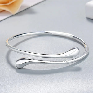 925 Silver Bracelet Delicate Drop Wedding Gift Jewelry