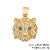 Copper Evil Eye Pendant DIY Jewelry Accessories Holiday