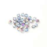 6/8mm Hexagon Crystal Beads Jewelry Beading DIY Charm Necklace Making