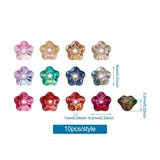 Colorful Flower Bead Cap End Cap Spacer Beads for Jewelry Making