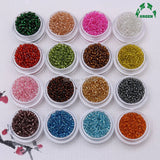 Colorful 2mm 3mm 4mm Glass Seed Beads for Jewelry Making