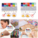 Glass Beads DIY Bracelet Crafting Supplies