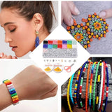 Glass Beads DIY Bracelet Crafting Supplies